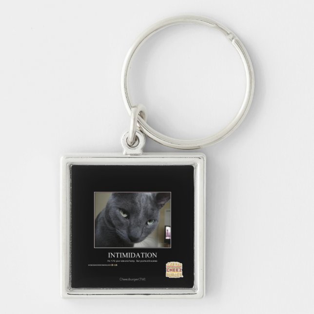 Intimidation Keychain (Front)