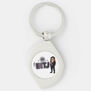INTJ — The Strategic Visionary Keychain