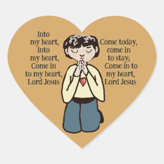Into my heart Lord Jesus  Sticker