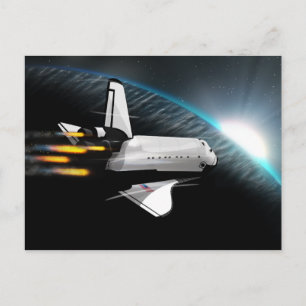 Into Orbit Postcard