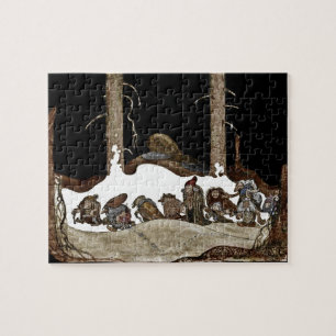 Into the Christmas Night - Jigsaw Puzzle