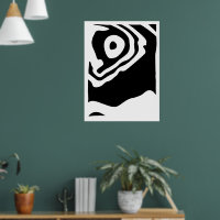 Into the Deep: Abstract Black & White