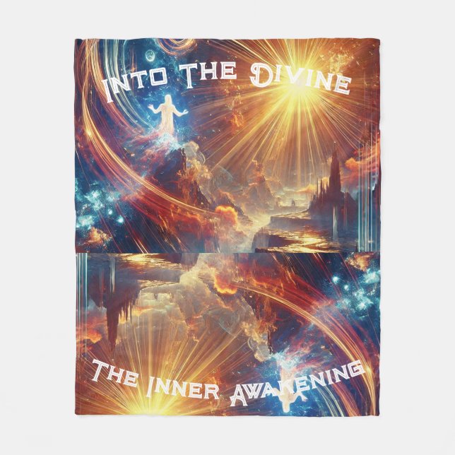 into the divine fleece blanket (Front)