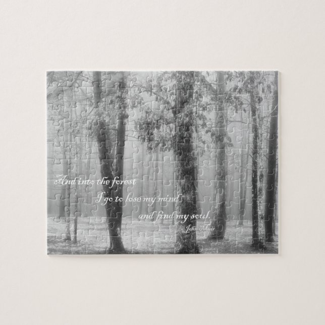 Into the Forest I Go  -  8x10 - 110 pcs Jigsaw Puzzle (Horizontal)