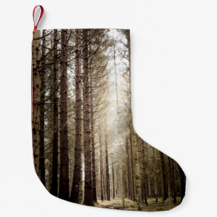 INTO THE FOREST SMALL CHRISTMAS STOCKING
