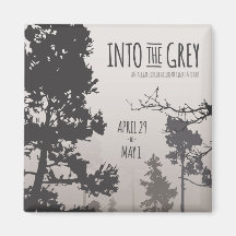 Into the Grey Versatile Arts Show Poster Magnet