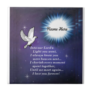 Into the Light Bird Tile