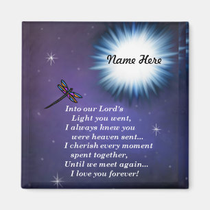 Into The Light Dragonfly Magnet