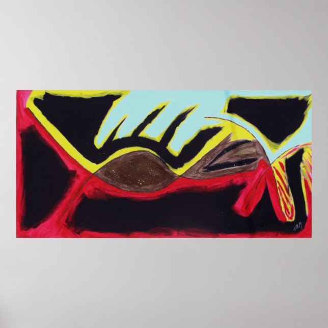 "Into the Mind" by Tyler Mahaffy Poster (Front)