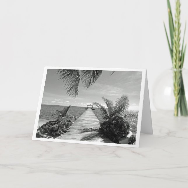 Into the Ocean Card (Front)