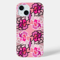 Into The Pink Mid Century Geometric Pattern Art