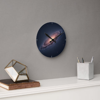 Into the Universe Round Clock