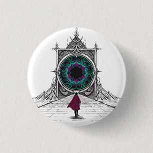 Into The Void 1 Inch Round Button