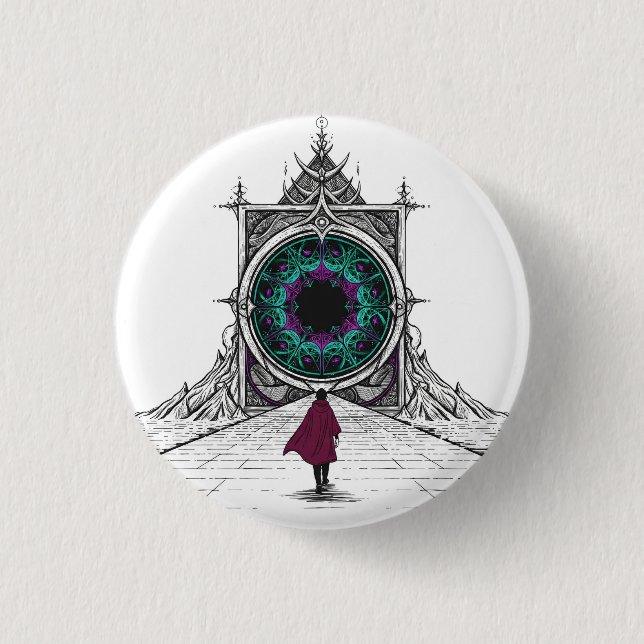 Into The Void 1 Inch Round Button (Front)