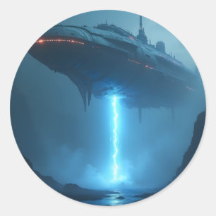 Into the Void -  Classic Round Sticker