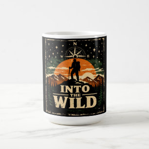 Into The Wild – Adventure Freedom Camping Coffee Mug