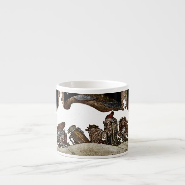 Into the Winter Night Espresso Cup (Front)