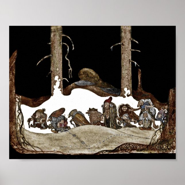 Into the Winter Night Poster (Front)