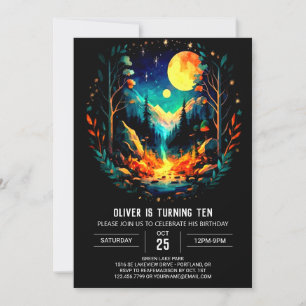 Into the Woods Birthday Invitation