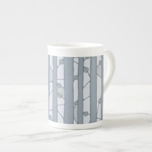 Into the Woods grey Bone China Mug
