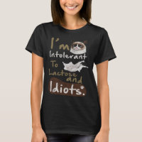 Intolerant to Lactose and Idiots Kitten Angry Cat