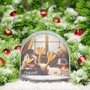 INTOXICATED DUKE SNOW GLOBE