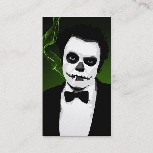 intoxicating death business card (Front)
