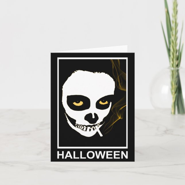 intoxicating death halloween card (Front)