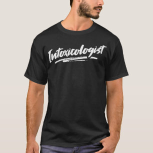 Intoxicologist Bartender Bar Drinking Job T-Shirt