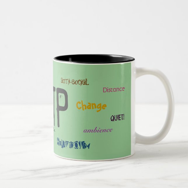 INTP - Customized Two-Tone Coffee Mug (Right)