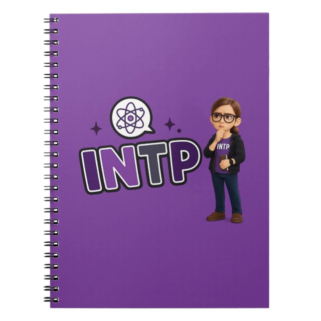 INTP — The Investigative Mind Notebook (Front)