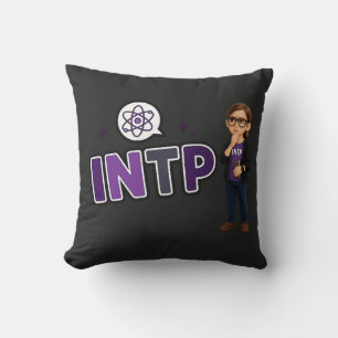 INTP — The Investigative Mind Throw Pillow