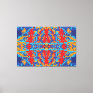 Intracellular Crime Scene 63x42 Canvas Print