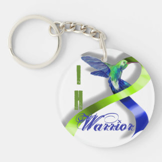 Intracranial Hypertension Warrior Keychain