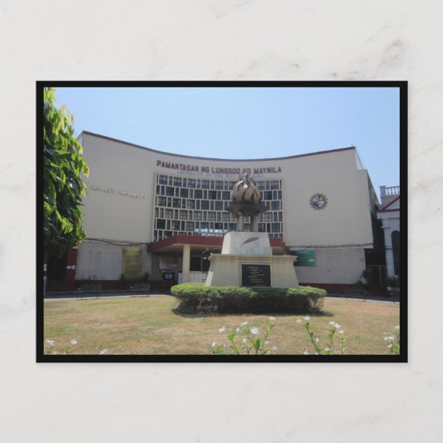 intramuros building postcard (Front)