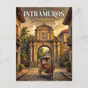 Intramuros Philippines Postcard