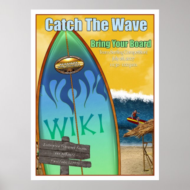 Intranet Forum Poster (Front)