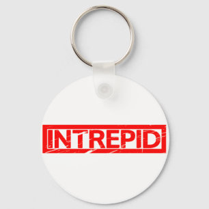 Intrepid Stamp Keychain