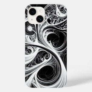 Intricate Abstract Mind Network iPhone Case