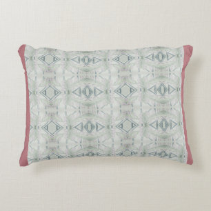 Intricate Blue Accent Pillow