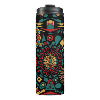 Intricate Blue "Heritage-Inspired Patterns" Therma Thermal Tumbler