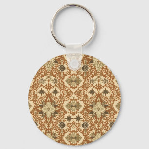 Intricate Bohemian Ethnic Keychain