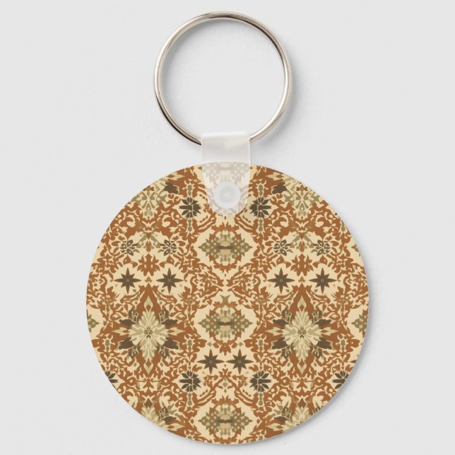Intricate Bohemian Ethnic Keychain (Front)