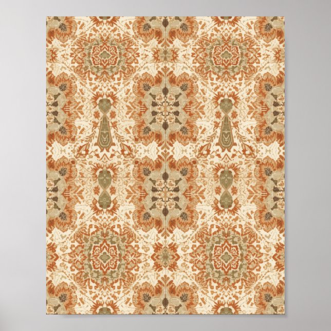 Intricate Bohemian Poster (Front)