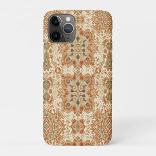 Intricate Bohemian Tile Pattern in Earthy Terracot iPhone 11 Pro Case