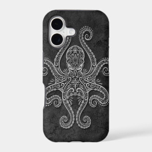 Intricate Dark Stone Octopus