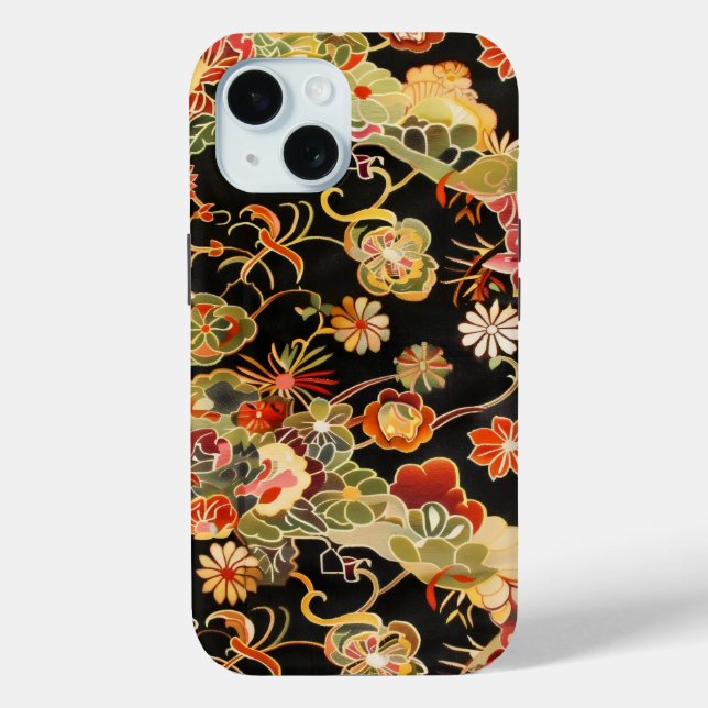 Intricate Floral Design Case-Mate iPhone Case (Back)