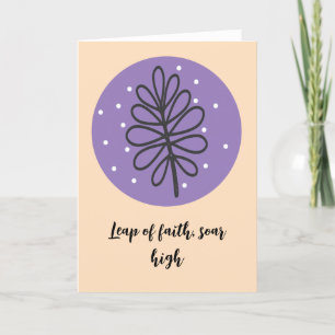 Intricate Floral Line Drawing Thoughtful Gestures Card