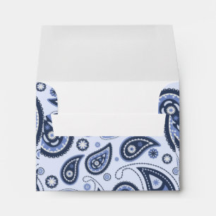 Intricate Floral Paisley Print Design Envelope