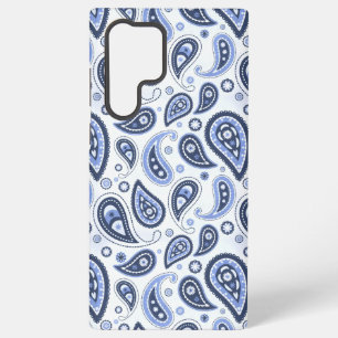 Intricate Floral Paisley Print Design Samsung Galaxy Case